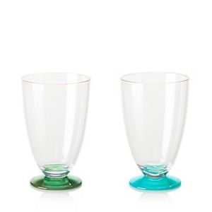 NWT Kate Spade Salut! Acrylic Glasses 16 oz.